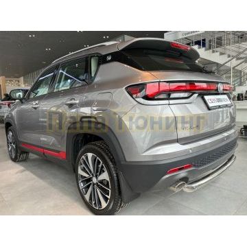 Защита заднего бампера Папа Тюнинг d60 для Changan CS35 Plus 2023-