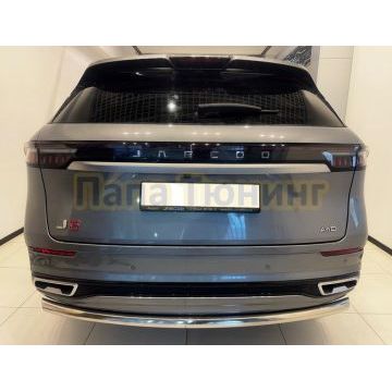 Защита заднего бампера Папа Тюнинг d60 для JAECOO J8 2024-