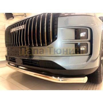 Защита переднего бампера Папа Тюнинг d60 для JAECOO J7 2023-2025
