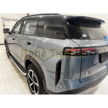 Пороги с накладным листом Папа Тюнинг d53 для JAECOO J7 2023-2025