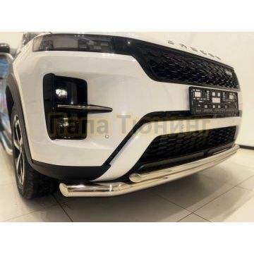 Защита переднего бампера двойная Папа Тюнинг d60/42 для JAECOO J7 2025- Рестайлинг