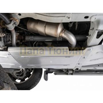 Защита раздатки (алюминий) 4 мм ТСС для Dodge RAM 1500 5,7 АТ 2025-