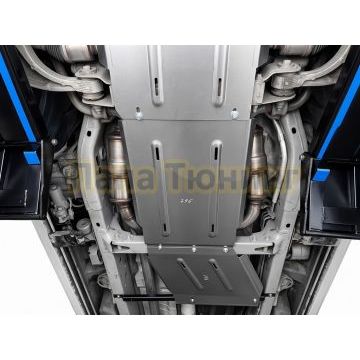 Защита АКПП (алюминия) 4 мм ТСС для Dodge RAM 1500 5,7 АТ 2025-