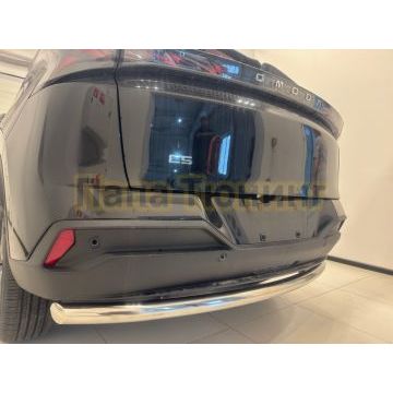Защита заднего бампера Папа Тюнинг d60 для OMODA C5 Рестайлинг 2026-