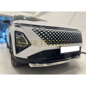 Защита переднего бампера Папа Тюнинг d60 для OMODA C5 Рестайлинг 2024-