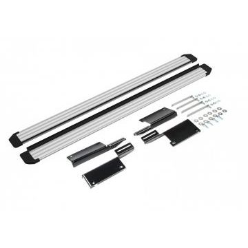 Пороги алюминиевые Slim Line Silver для Нива ВАЗ 2121/Urban 1973-