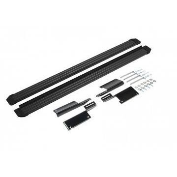 Пороги алюминиевые Slim Line Black для Нива ВАЗ 2131/Urban 5D 1993-