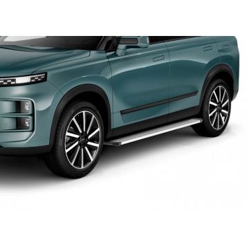 Пороги "Slim Line Silver" для Jaecoo J7 2023-
