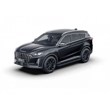Порог-площадка "Slim Line Black" для Jetour X70 Plus 2023-/Soueast S07 2024-