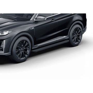 Порог-площадка "Slim Line Black" для Jetour X70 Plus 2023-/Soueast S07 2024-