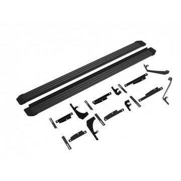 Пороги "Slim Line Black" для Changan CS55 Plus 2021-/UNI-S 2024-