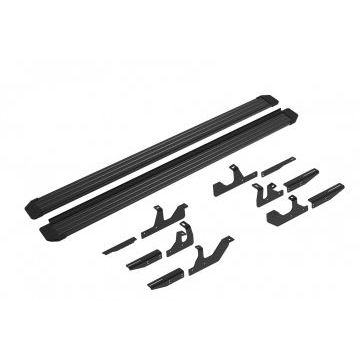 Пороги "Slim Line Black" для Geely Atlas II 2023-