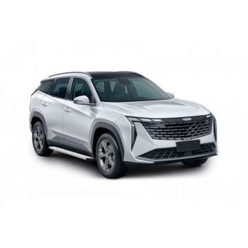 Пороги "Slim Line Silver" для Geely Atlas II 2023-