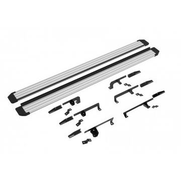 Пороги "Slim Line Silver" для Jetour X90 Plus 2021-/Soueast S09 2024-
