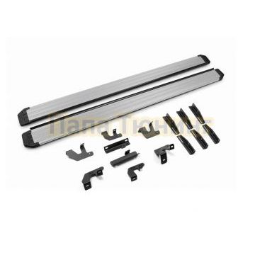 Пороги Slim Silver для Haval F7/F7X 2024-