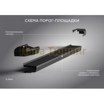 Пороги Black Start для Haval F7/F7X 2024-