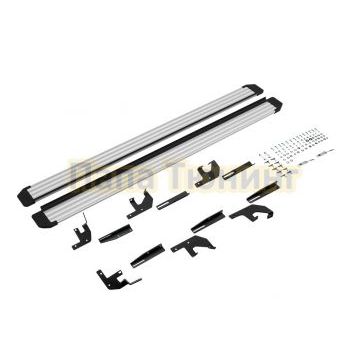 Пороги Slim Silver для Geely Okavango 2022-