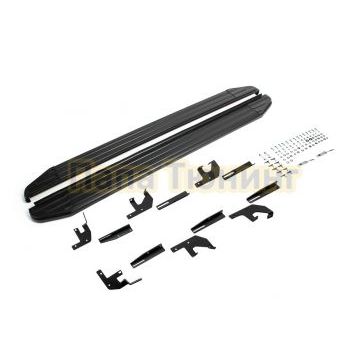Пороги Black для Geely Okavango 2022-