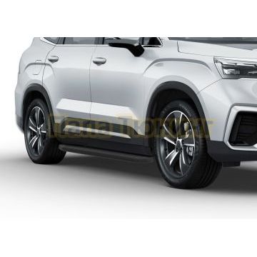 Пороги Black для Geely Okavango 2022-
