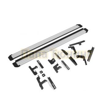 Пороги Slim Silver для Geely Cityray 2024-