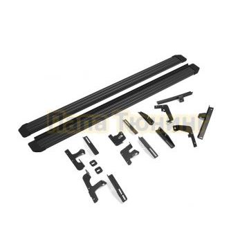Пороги Slim Black для Geely Cityray 2024-