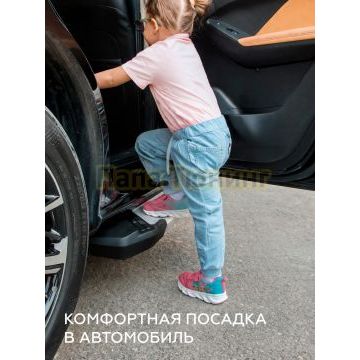 Пороги Slim Black для BYD Yuan Up 2024-
