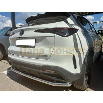 Защита заднего бампера Папа Тюнинг d60 для CHANGAN CS35 MAX 2025-