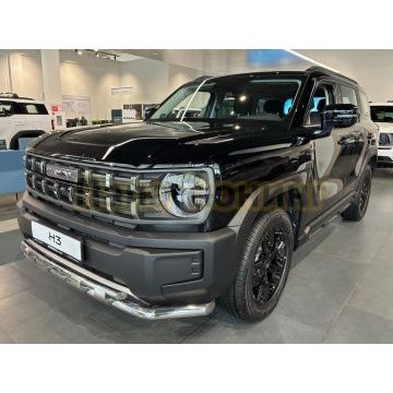 Защита передего бампера с перемычками Папа Тюнинг d60/42 для HAVAL H3 Pro 2026-