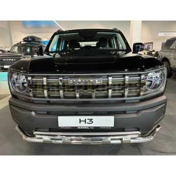 Защита передего бампера с перемычками Папа Тюнинг d60/42 для HAVAL H3 Pro 2026-