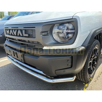 Защита переднего бампера Папа Тюнинг d60 для HAVAL H3 Pro 2026-