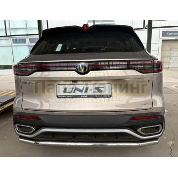 Защита заднего бампера Папа Тюнинг d60 для CHANGAN UNI-S 2026-