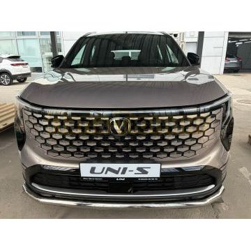 Защита переднего бампера с подгибами Папа Тюнинг d60 для CHANGAN UNI-S 2026-