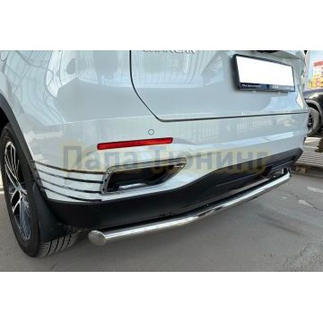 Защита заднего бампера Папа Тюнинг d60 для CHANGAN UNI-S 2023-2026
