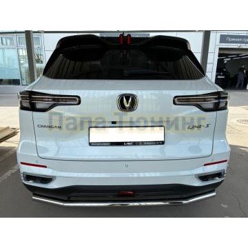 Защита заднего бампера Папа Тюнинг d60 для CHANGAN UNI-S 2023-2026