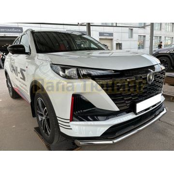 Защита переднего бампера Папа Тюнинг d60 для CHANGAN UNI-S 2023-2026