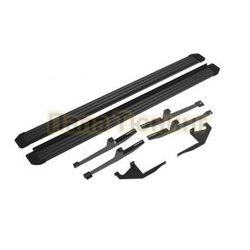 Пороги Slim Black для Haval M6 2023-