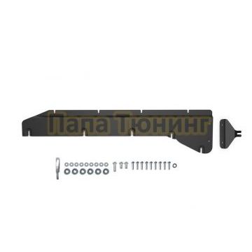 Защита магистрали+ комплект крепежа, АвтоБРОНЯ, Сталь,Dongfeng Box;2024-;BEV;FWD;