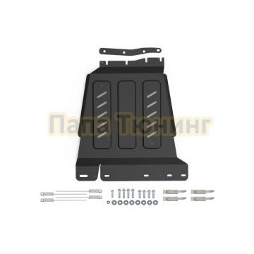 Защита КПП + комплект крепежа, АвтоБРОНЯ, Сталь,Dongfeng DF6, 2022-; 2,3; 4WD