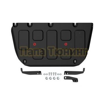 Защита топливного бака Evolute i-Space, 4x4, 1.5, 2025-, сталь, Автоброня