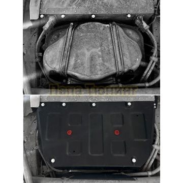 Защита топливного бака Evolute i-Space, 4x4, 1.5, 2025-, сталь, Автоброня