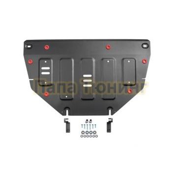 Защита картера + комплект крепежа, АвтоБРОНЯ, Сталь,GAC S7;2026-;1,5 (PHEV);4WD;- Защита картера + комплект крепежа, АвтоБРОНЯ, Сталь,GAC S7;2026-;1,5 (PHEV);4WD;-