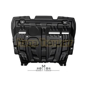 Защита картера и КПП + комплект крепежа, Автоброня,Сталь,Haval H3;2024-2026;1,5;FWD;РКПП;Haval H3;2024-2026;1,5;4WD;РКПП;Haval H3;2026-;1,5;FWD;РКПП;Haval H3;2026-;1,5;4WD;РКПП;