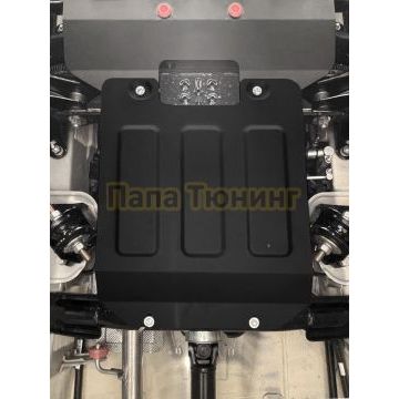 Защита КПП + комплект крепежа, АвтоБРОНЯ, Сталь,Sollers SF1;2025-;1,5;RWD;МКПП