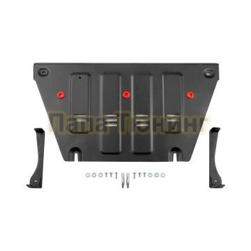 Защита ЭУР + комплект крепежа, АвтоБРОНЯ, Сталь,Voyah Free (BY);2024-;1,5 EVR;4WD;АКПП
