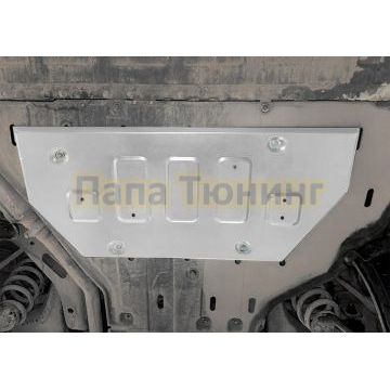 Защита топливного бака + комплект крепежа, Rival, Алюминий,Aito M5;2024-;EV;RWD;-