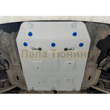 Защита рулевой рейки + комплект крепежа, Rival, Алюминий,Aito M5;2024-;EV;RWD;-