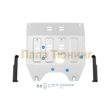 Защита картера и КПП + комплект крепежа, RIVAL, Алюминий, Changan CS35 Max, 2025- , 1.5, FWD, РКПП