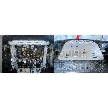 Защита радиатора + комплект крепежа, Rival, Алюминий,Deepal S05;2025-;1,5 PHEV;RWD;-