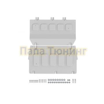 Защита электродвигателя + комплект крепежа, RIVAL, Алюминий,Dongfeng Box;2024-;BEV;FWD