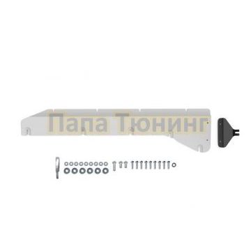 Защита магистрали+ комплект крепежа, Rival, Алюминий,Dongfeng Box;2024-.;BEV;FWD